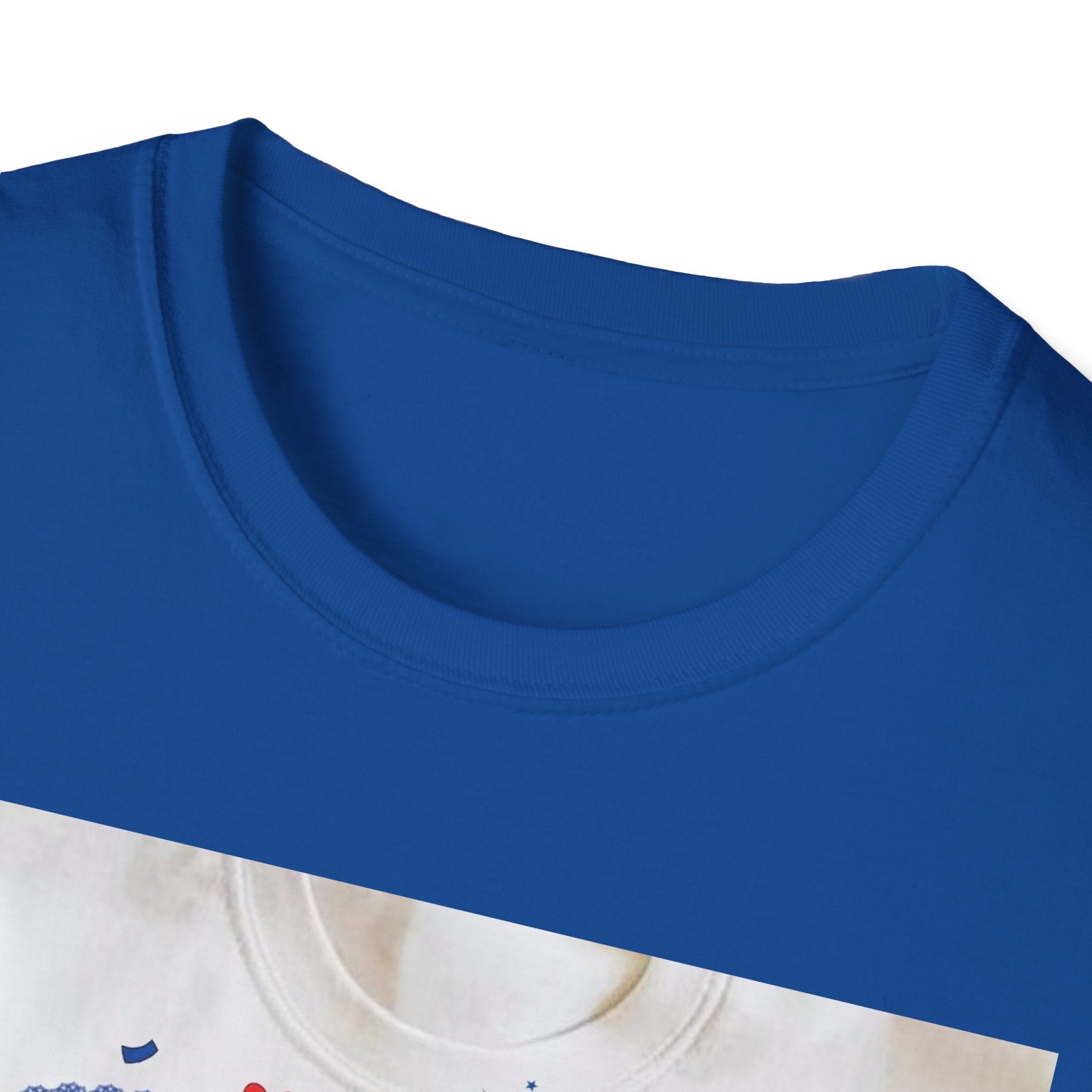 Patriotic Fourth of July Graphic T-Shirt — Red, White & Blue USA Party Design