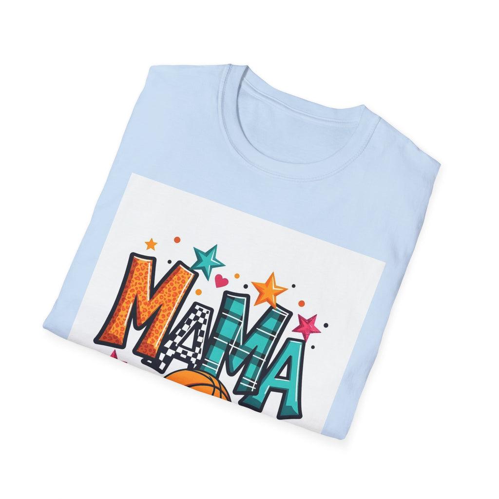 Mama Beach Vibes T-Shirt – Colorful Tropical Mom Graphic Tee