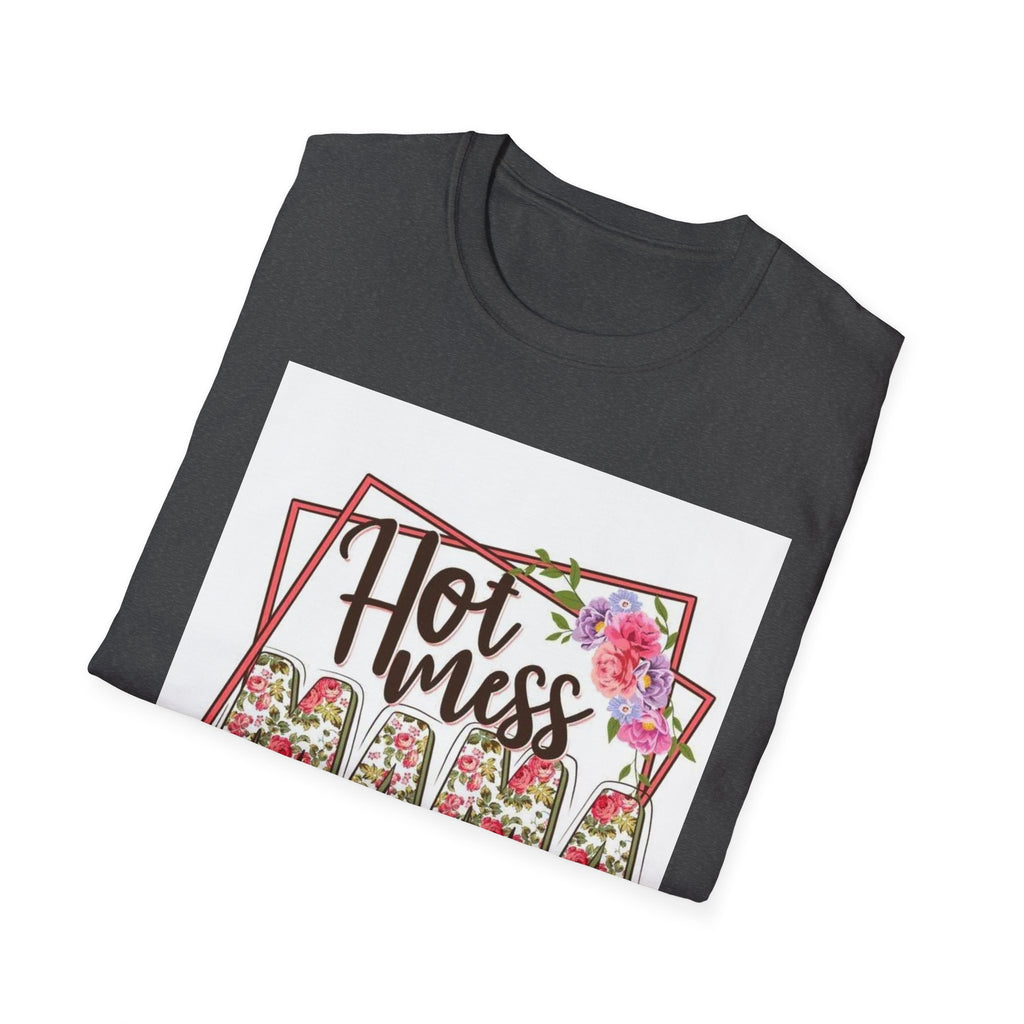 Hot Mess Mama Floral T-Shirt
