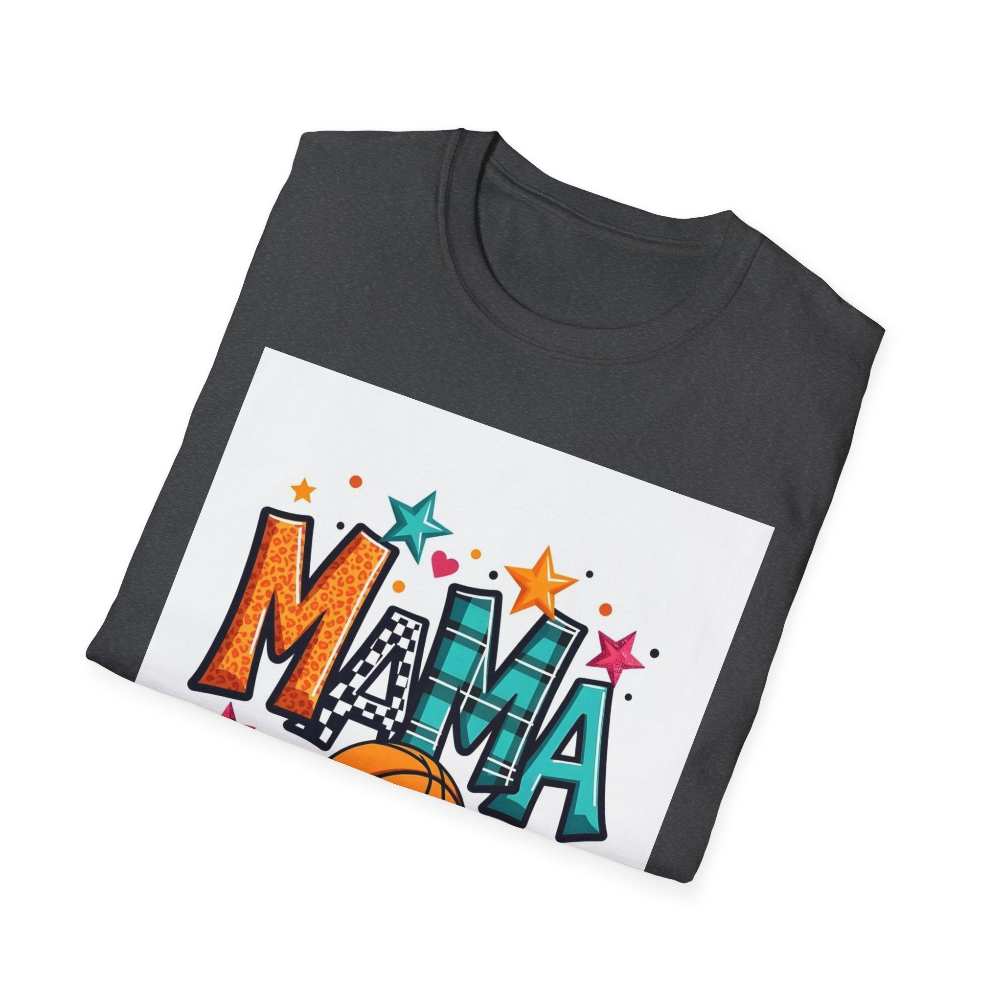 Mama Beach Vibes T-Shirt – Colorful Tropical Mom Graphic Tee