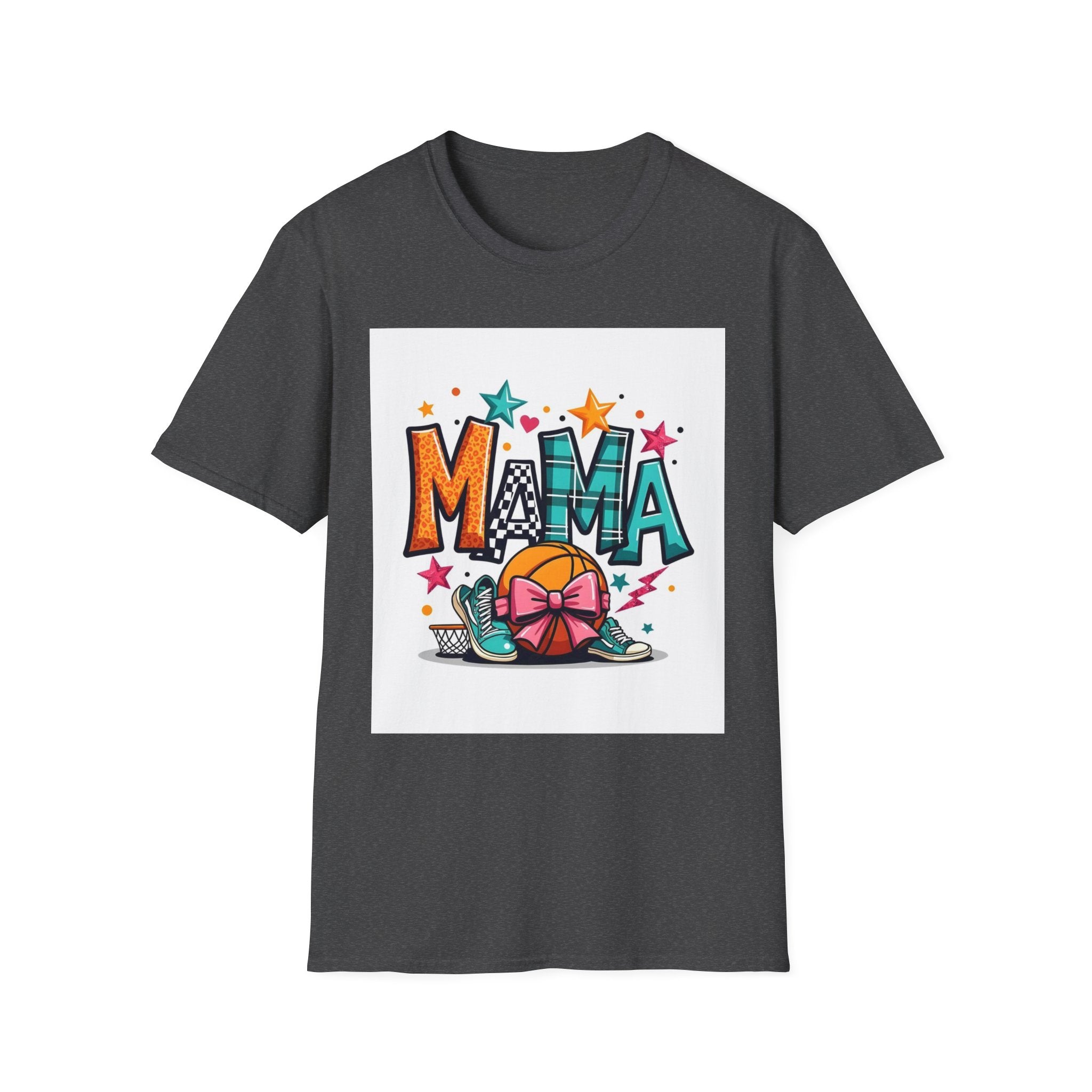 Mama Beach Vibes T-Shirt – Colorful Tropical Mom Graphic Tee