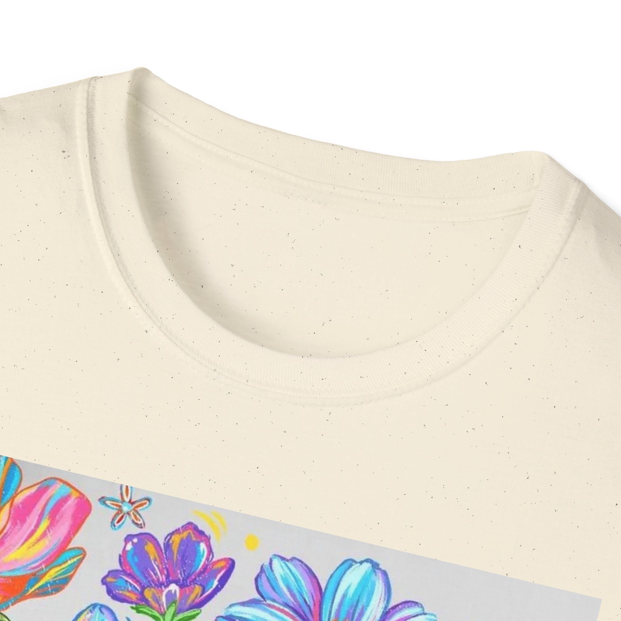 Kindness Is Free Floral T-Shirt — Positive Quote Tee