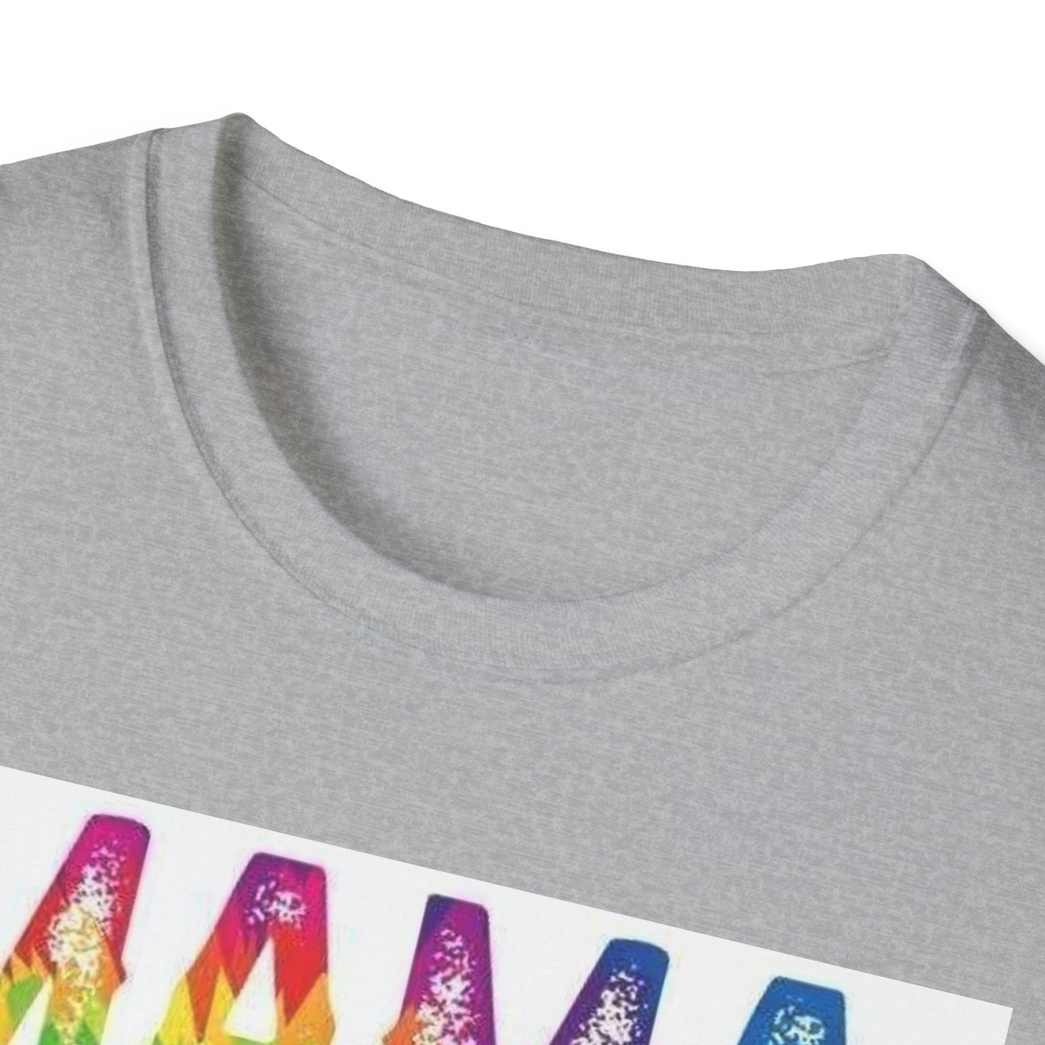Mama Tie-Dye Stack T-Shirt — Colorful 'MAMA' Graphic Tee for Moms, Mother’s Day Gift
