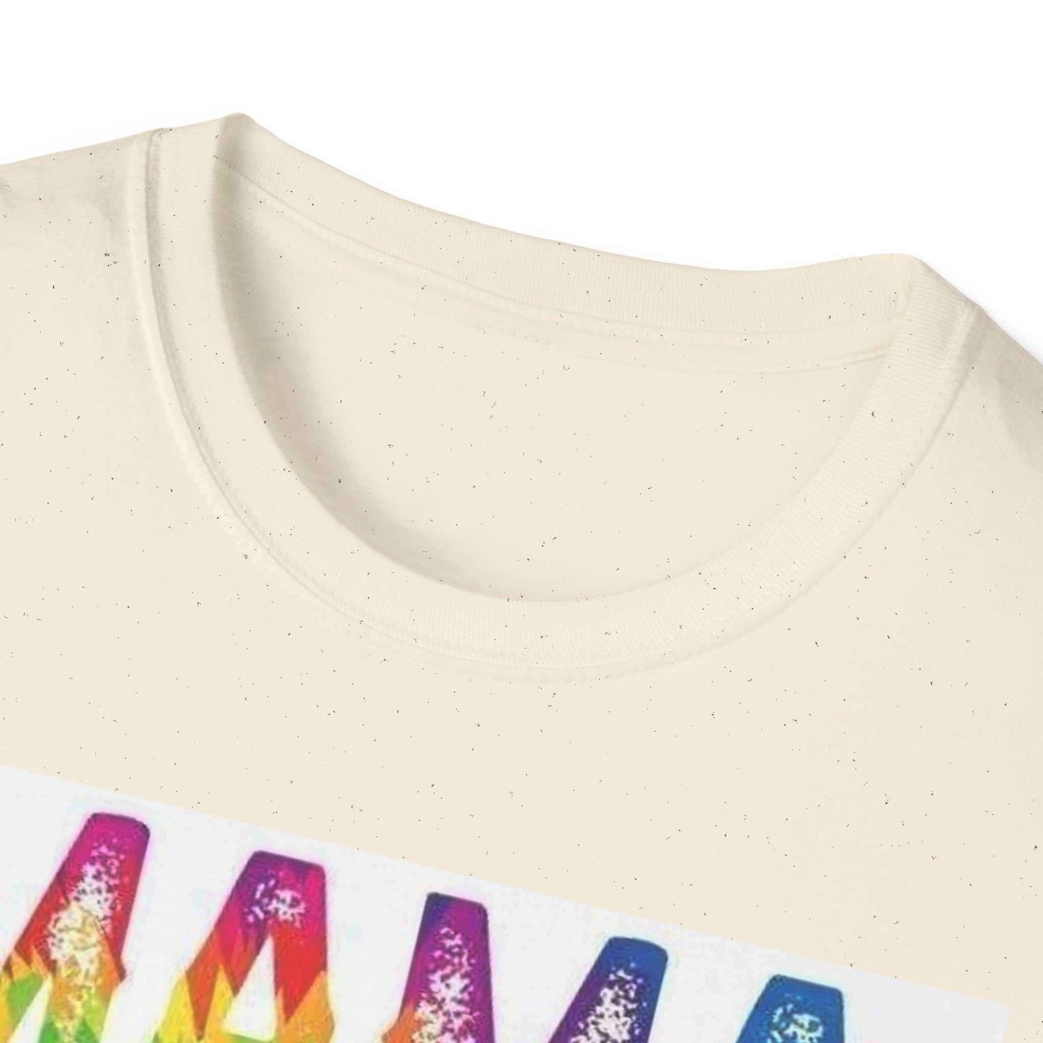 Mama Tie-Dye Stack T-Shirt — Colorful 'MAMA' Graphic Tee for Moms, Mother’s Day Gift