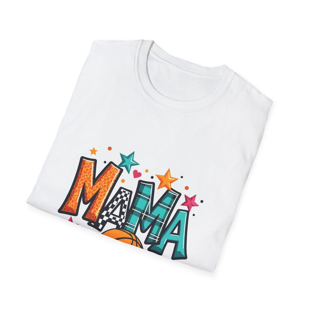 Mama Beach Vibes T-Shirt – Colorful Tropical Mom Graphic Tee