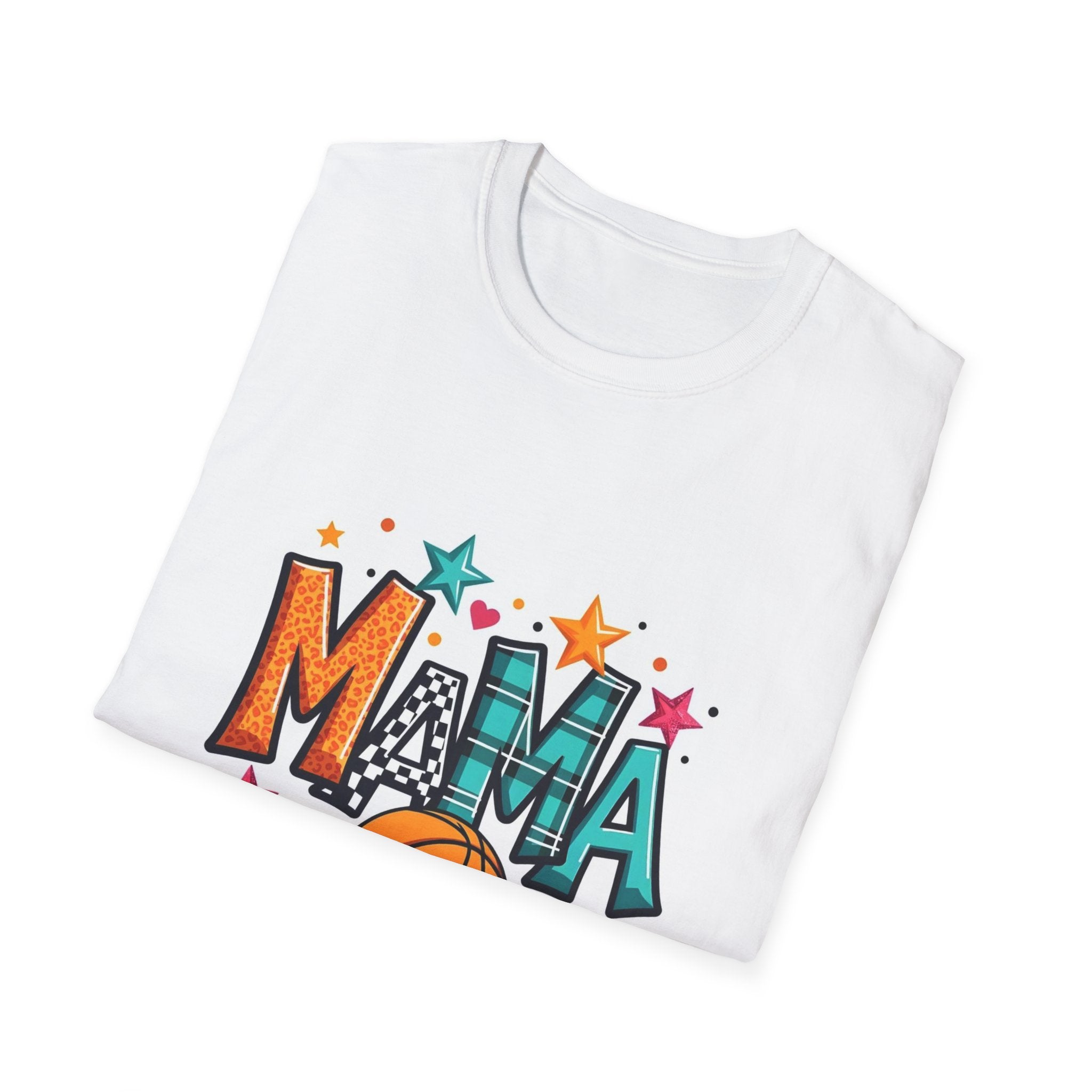 Mama Beach Vibes T-Shirt – Colorful Tropical Mom Graphic Tee