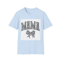 Mama Plaid Graphic T-Shirt — Buffalo Check Bow Mother's Day Tee
