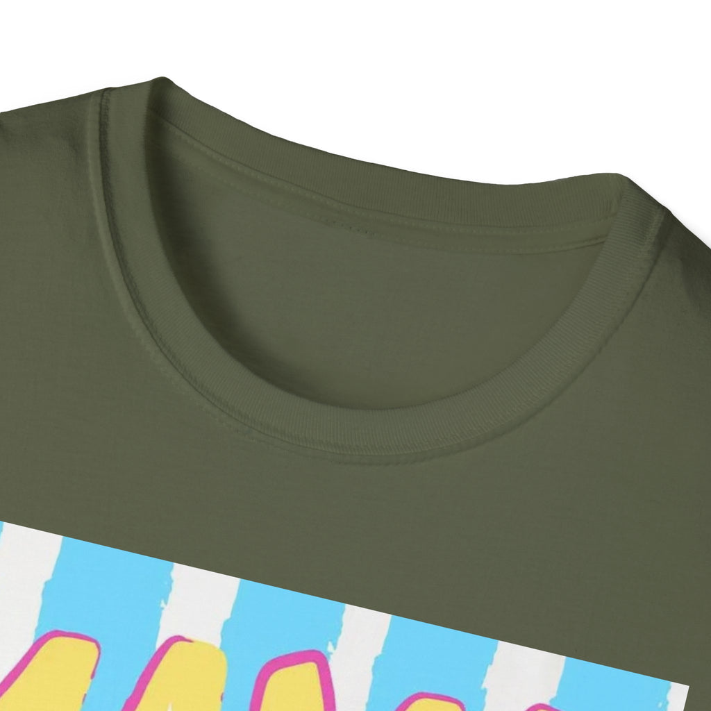 Mama Bear T-Shirt — Retro Striped Mom Gift Shirt
