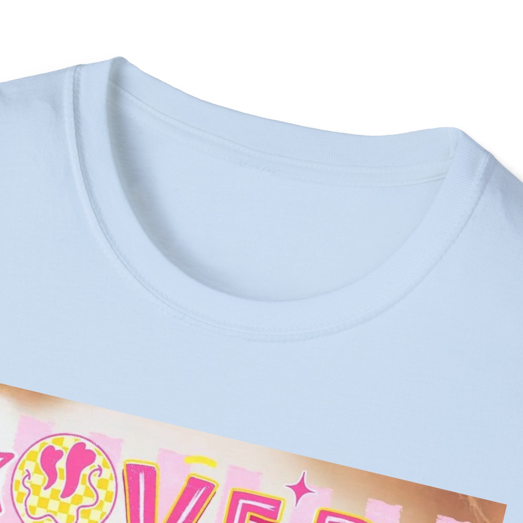 “Overstimulated Moms Club” Graphic T-Shirt — Funny Mom Gift, Bright Retro Doodle Design