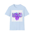 Mama Floral Bow T-Shirt — Purple Mom Tee for Mother’s Day