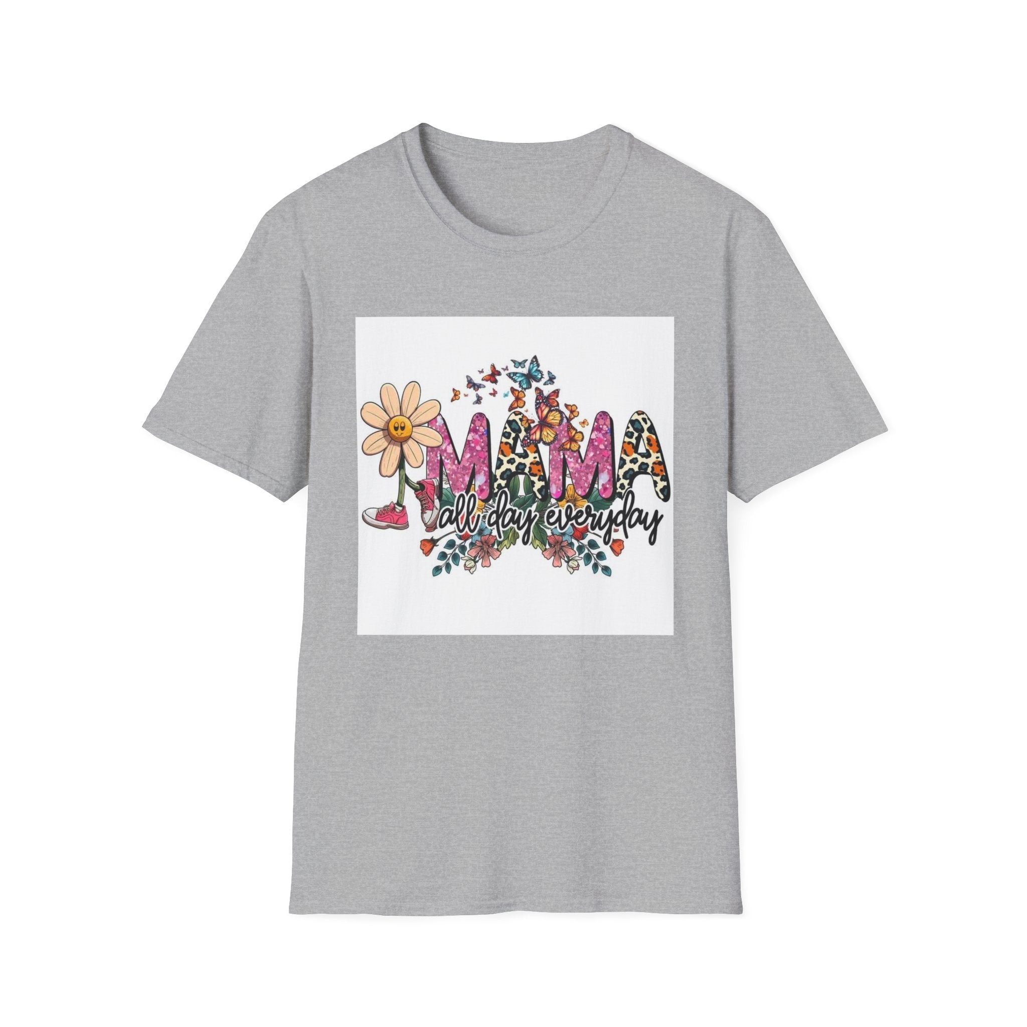 Mama All Day Everyday Floral T-Shirt