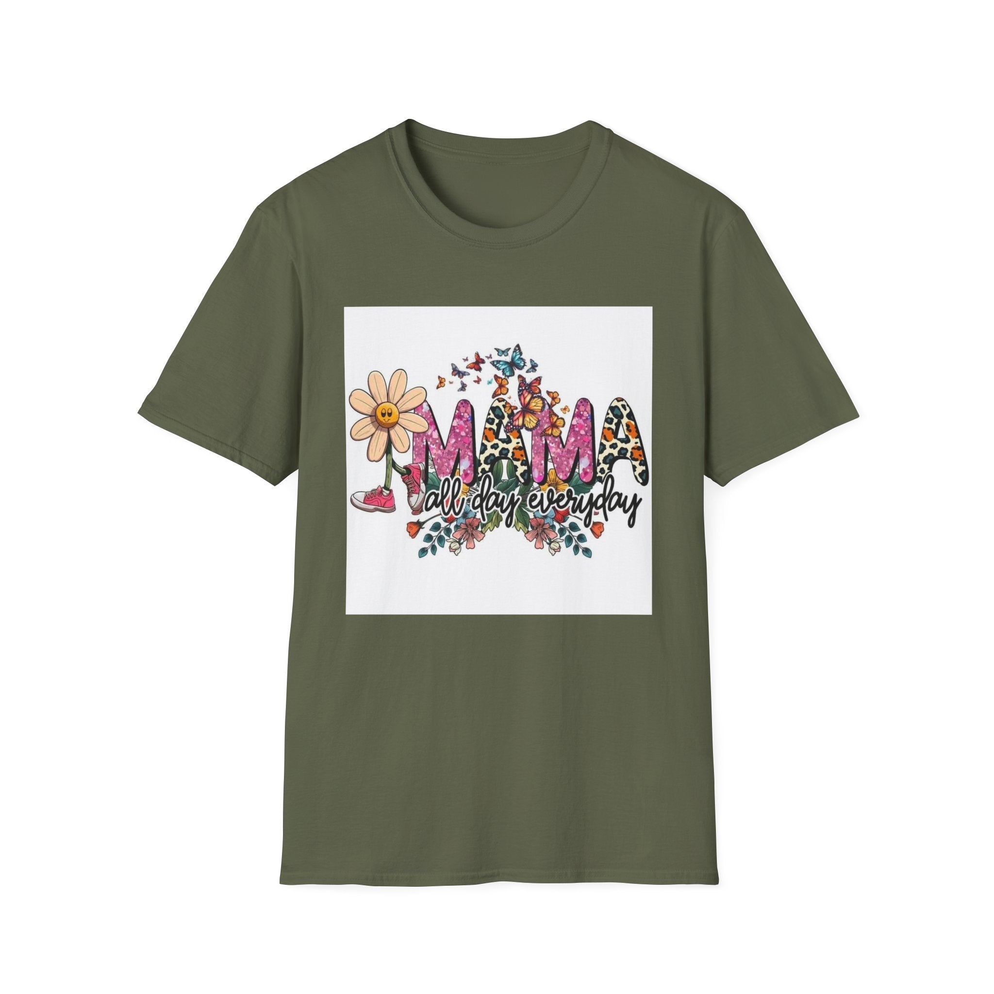 Mama All Day Everyday Floral T-Shirt