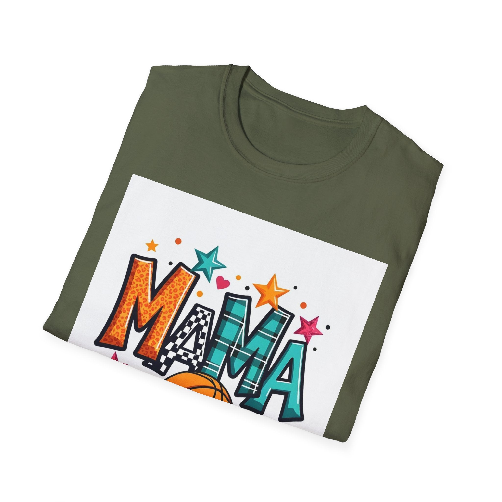 Mama Beach Vibes T-Shirt – Colorful Tropical Mom Graphic Tee