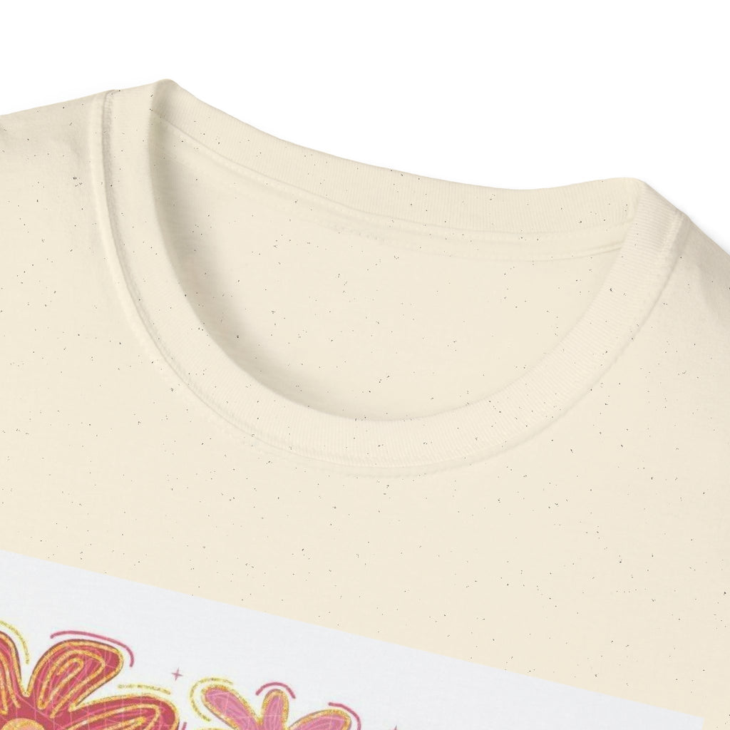 Mama’s Club T‑Shirt — "The Chaos Mom’s Club" Floral Retro Graphic Tee