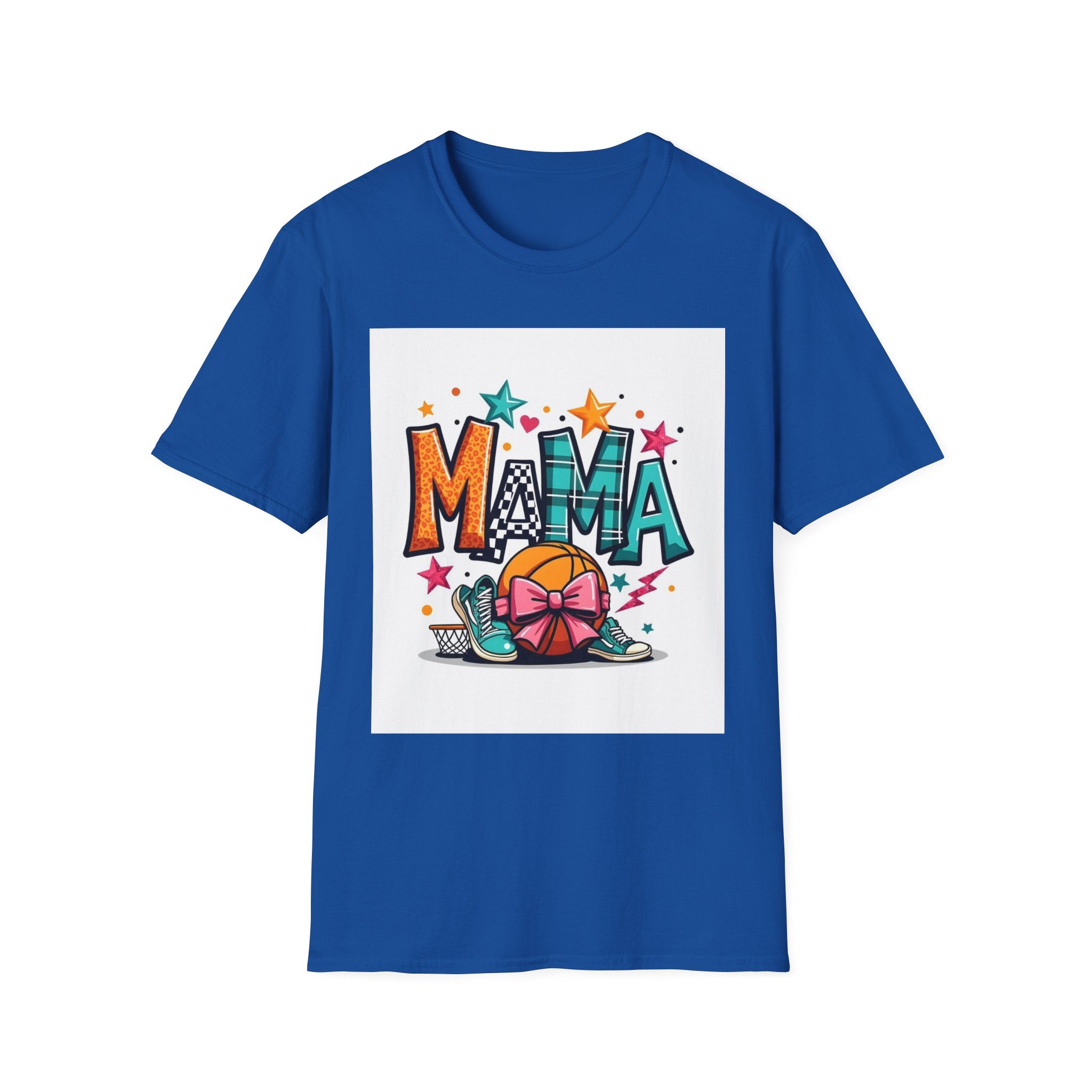 Mama Beach Vibes T-Shirt – Colorful Tropical Mom Graphic Tee