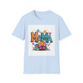 Mama Beach Vibes T-Shirt – Colorful Tropical Mom Graphic Tee