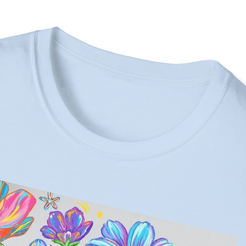 Kindness Is Free Floral T-Shirt — Positive Quote Tee