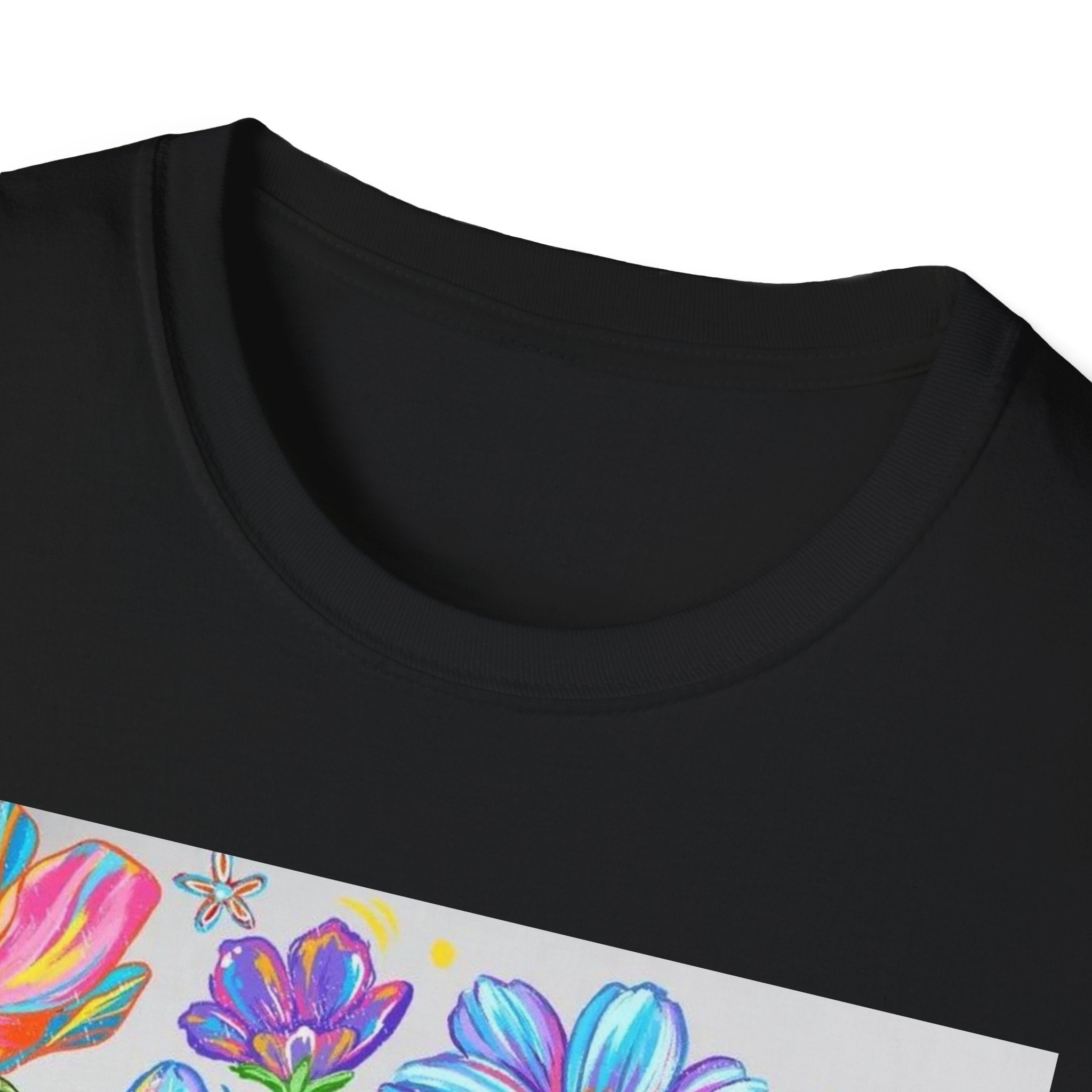 Kindness Is Free Floral T-Shirt — Positive Quote Tee