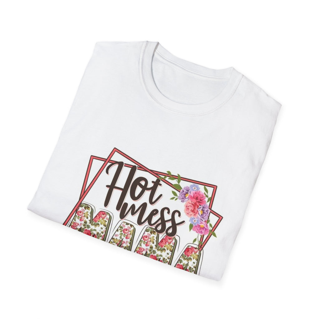 Hot Mess Mama Floral T-Shirt