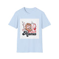 Baseball Mama T‑Shirt — Retro Glove & Bat Softball Mom Tee