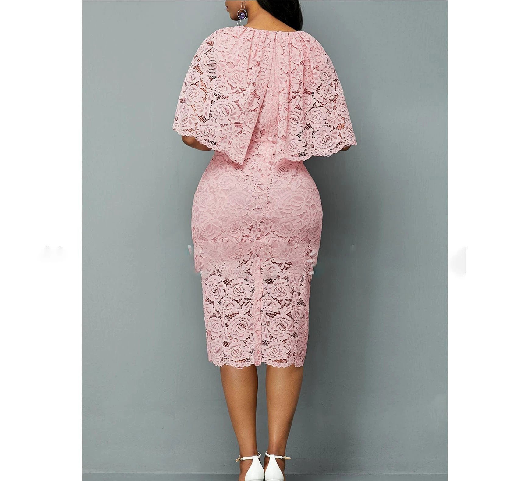 African Lace Dresses For Women Fashion New Africa Sexy Wedding Outfit 4XL 5XL Plus Size Maxi Dress Dashiki Ankara Robe