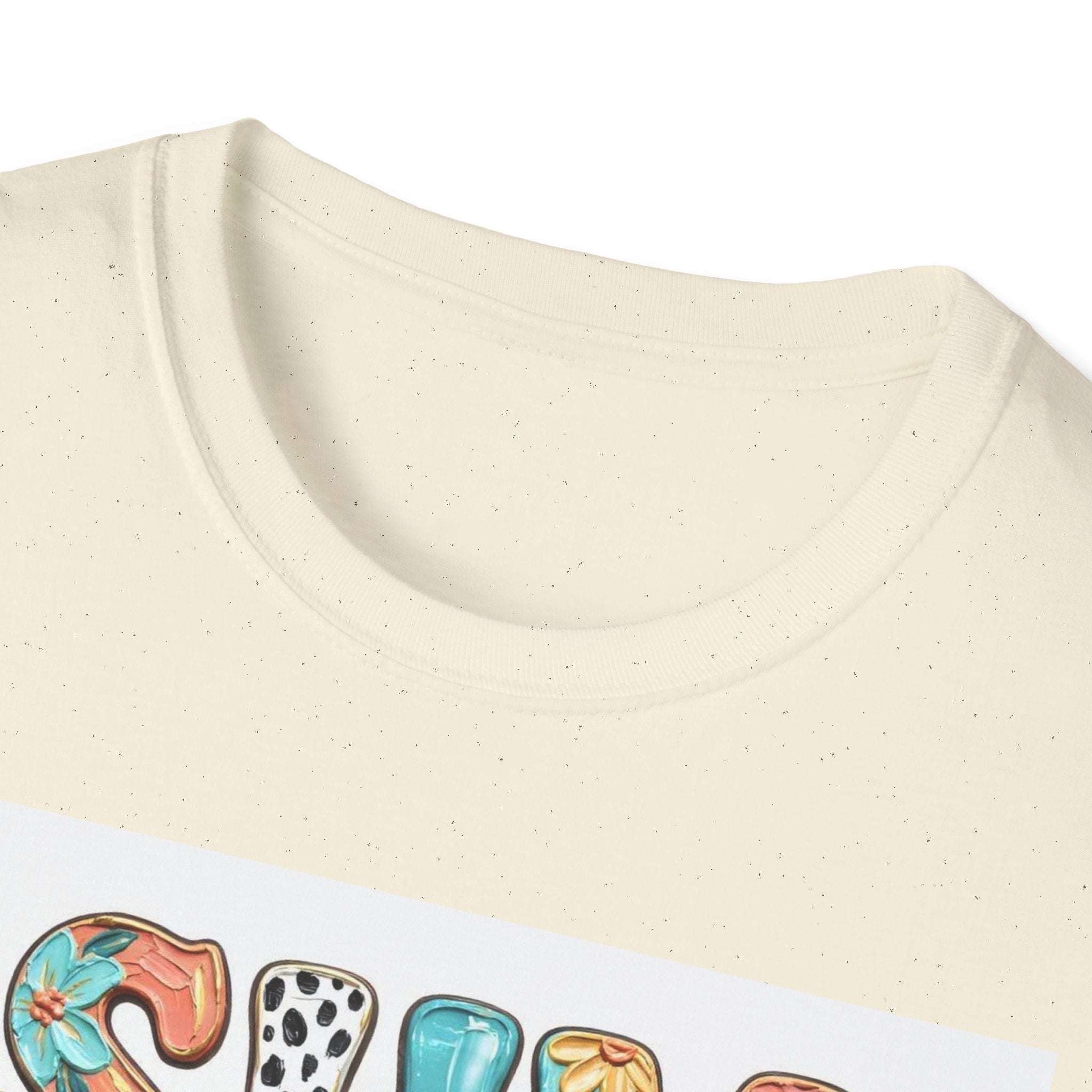 Summer Vibes T-Shirt — Colorful Floral & Leopard Print Graphic Tee