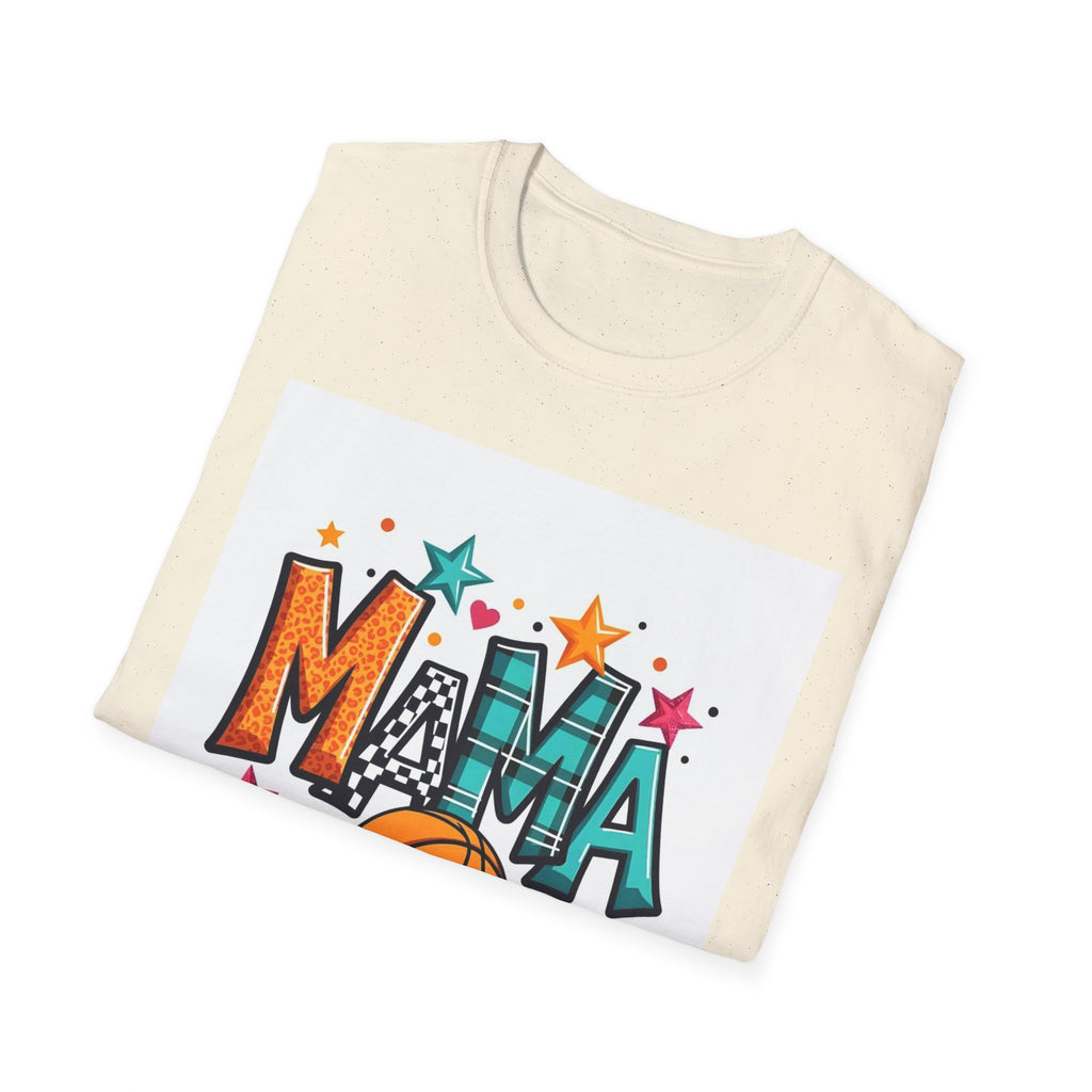 Mama Beach Vibes T-Shirt – Colorful Tropical Mom Graphic Tee