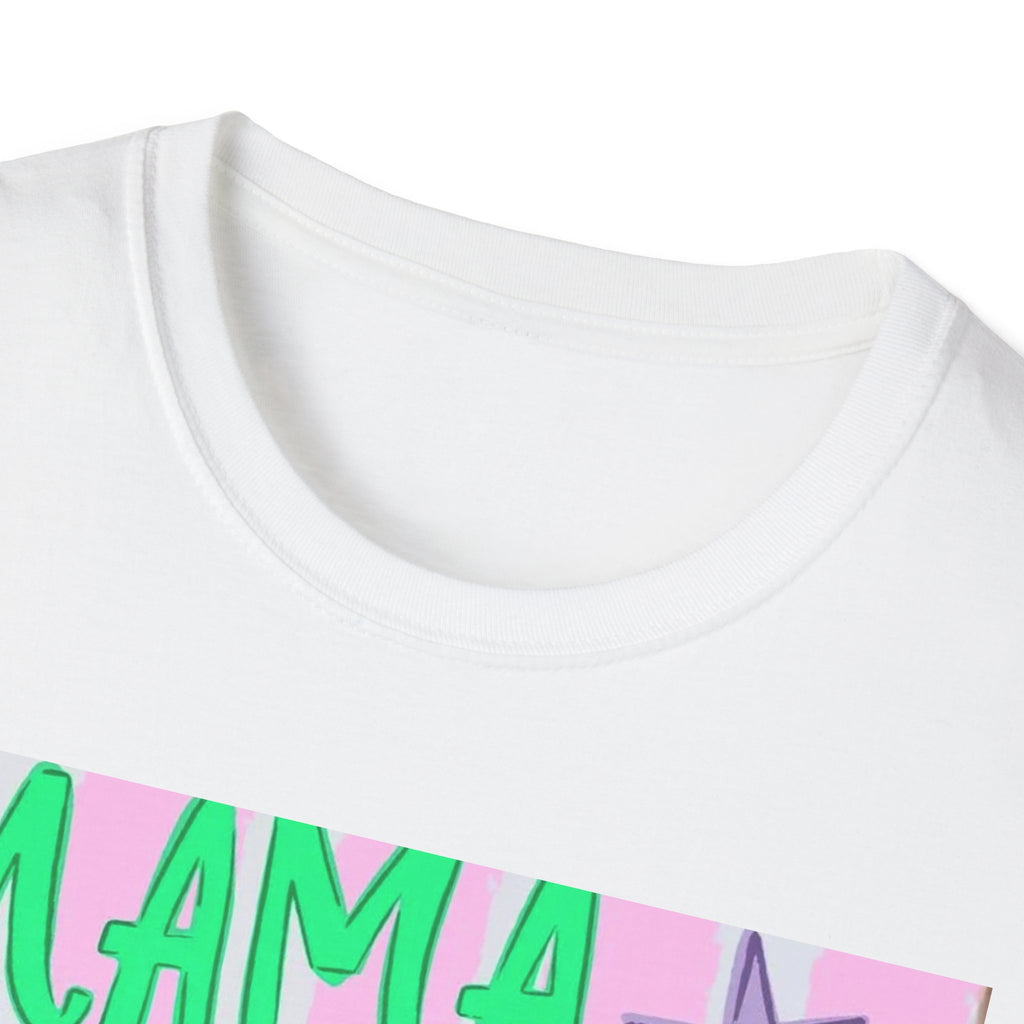 Mamasaurus T-Shirt — Cute Triceratops 'MAMA SAURUS' Graphic Tee for Moms