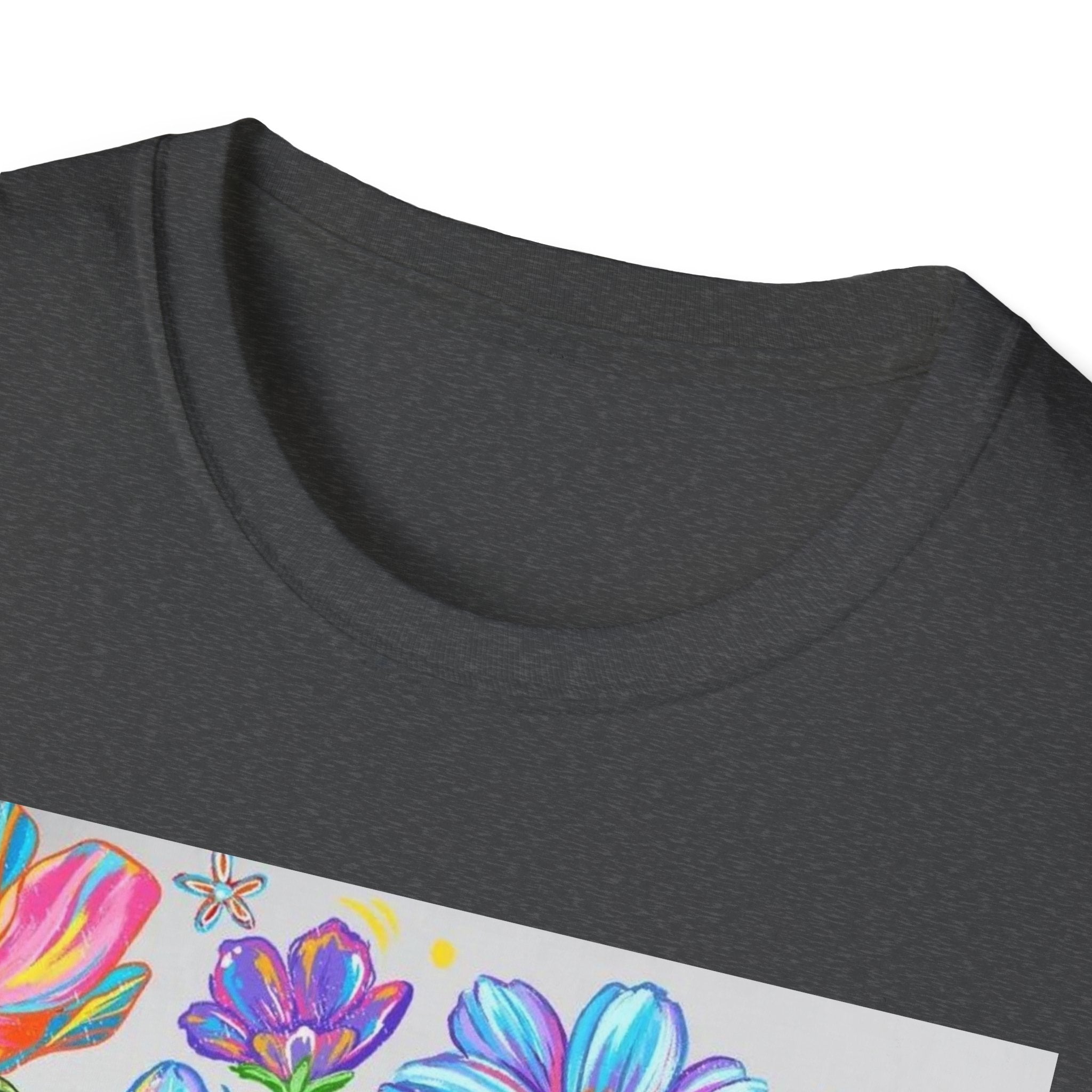 Kindness Is Free Floral T-Shirt — Positive Quote Tee