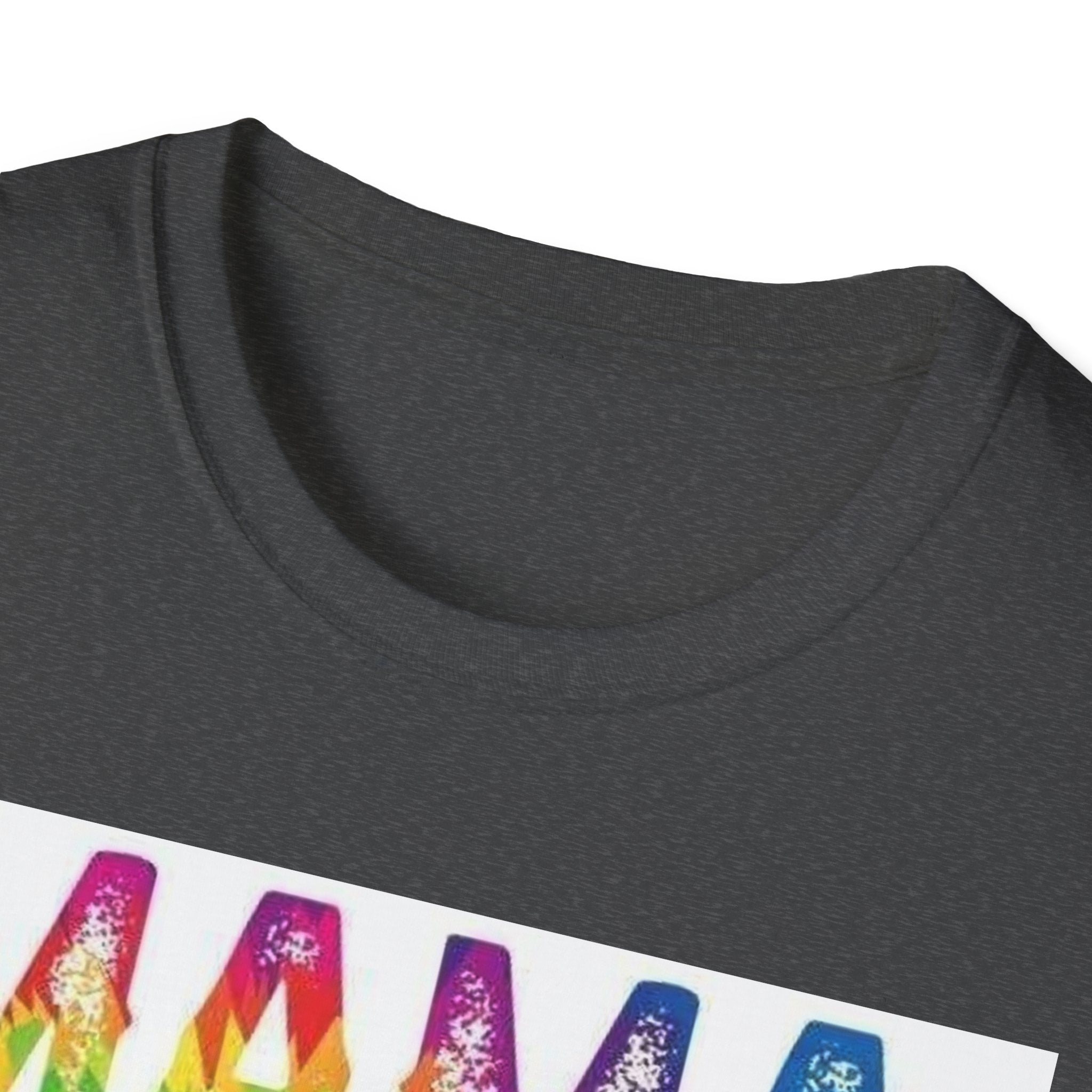 Mama Tie-Dye Stack T-Shirt — Colorful 'MAMA' Graphic Tee for Moms, Mother’s Day Gift