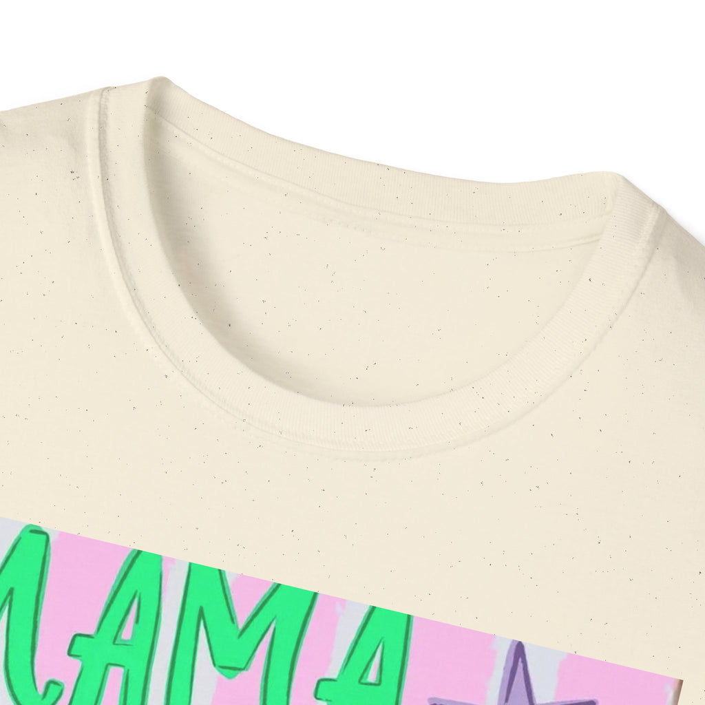 Mamasaurus T-Shirt — Cute Triceratops 'MAMA SAURUS' Graphic Tee for Moms