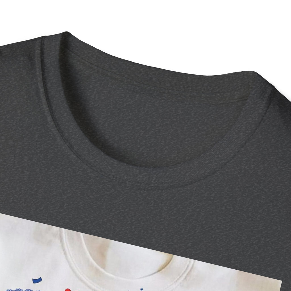 Patriotic Fourth of July Graphic T-Shirt — Red, White & Blue USA Party Design