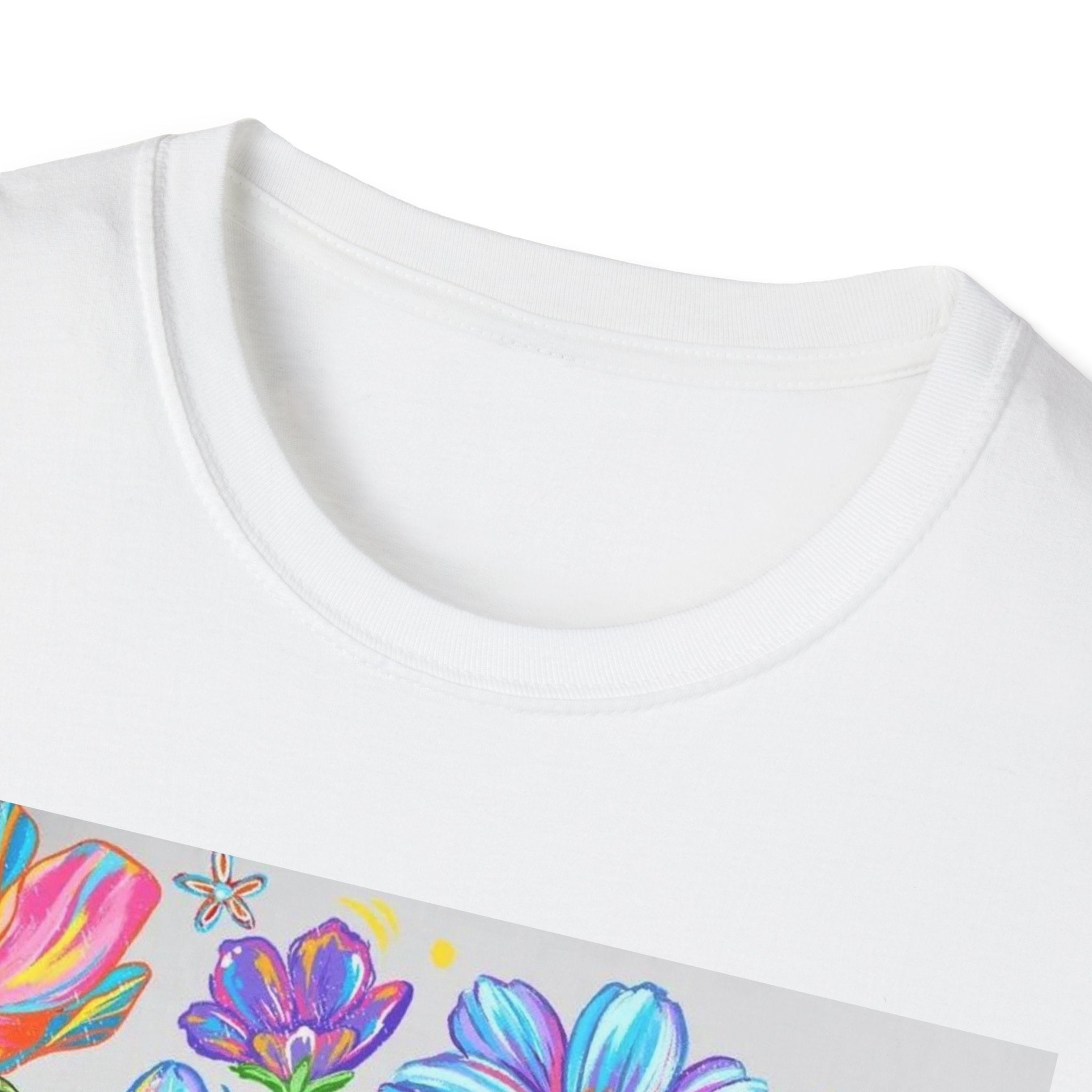 Kindness Is Free Floral T-Shirt — Positive Quote Tee