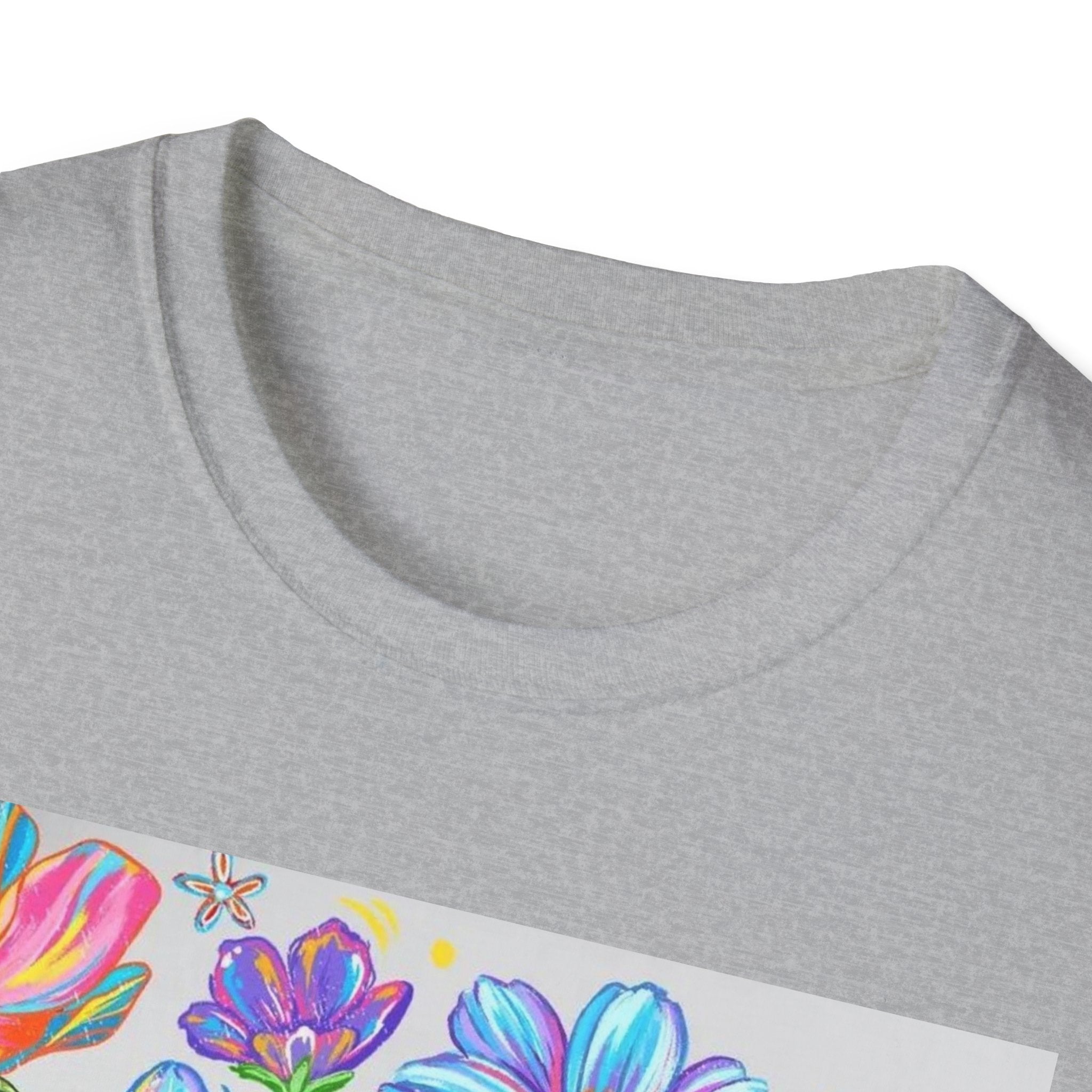 Kindness Is Free Floral T-Shirt — Positive Quote Tee