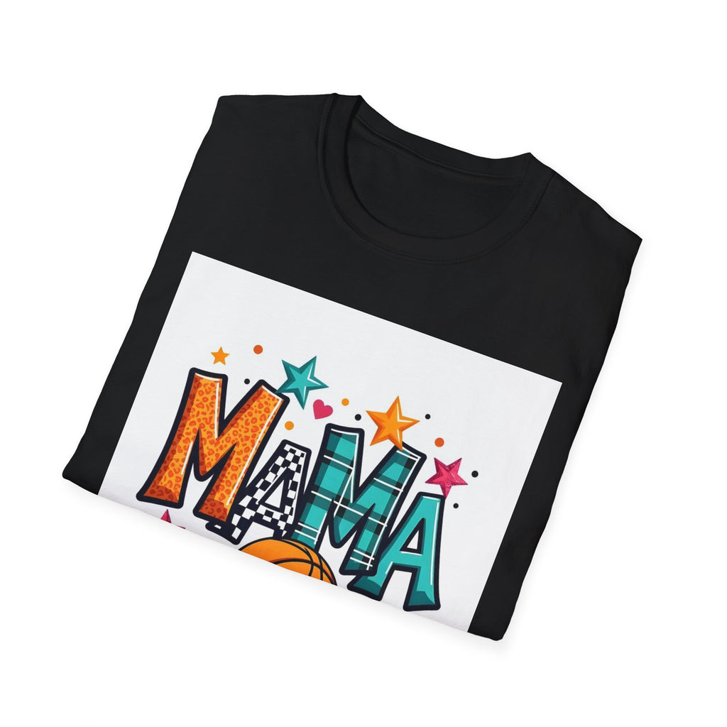 Mama Beach Vibes T-Shirt – Colorful Tropical Mom Graphic Tee