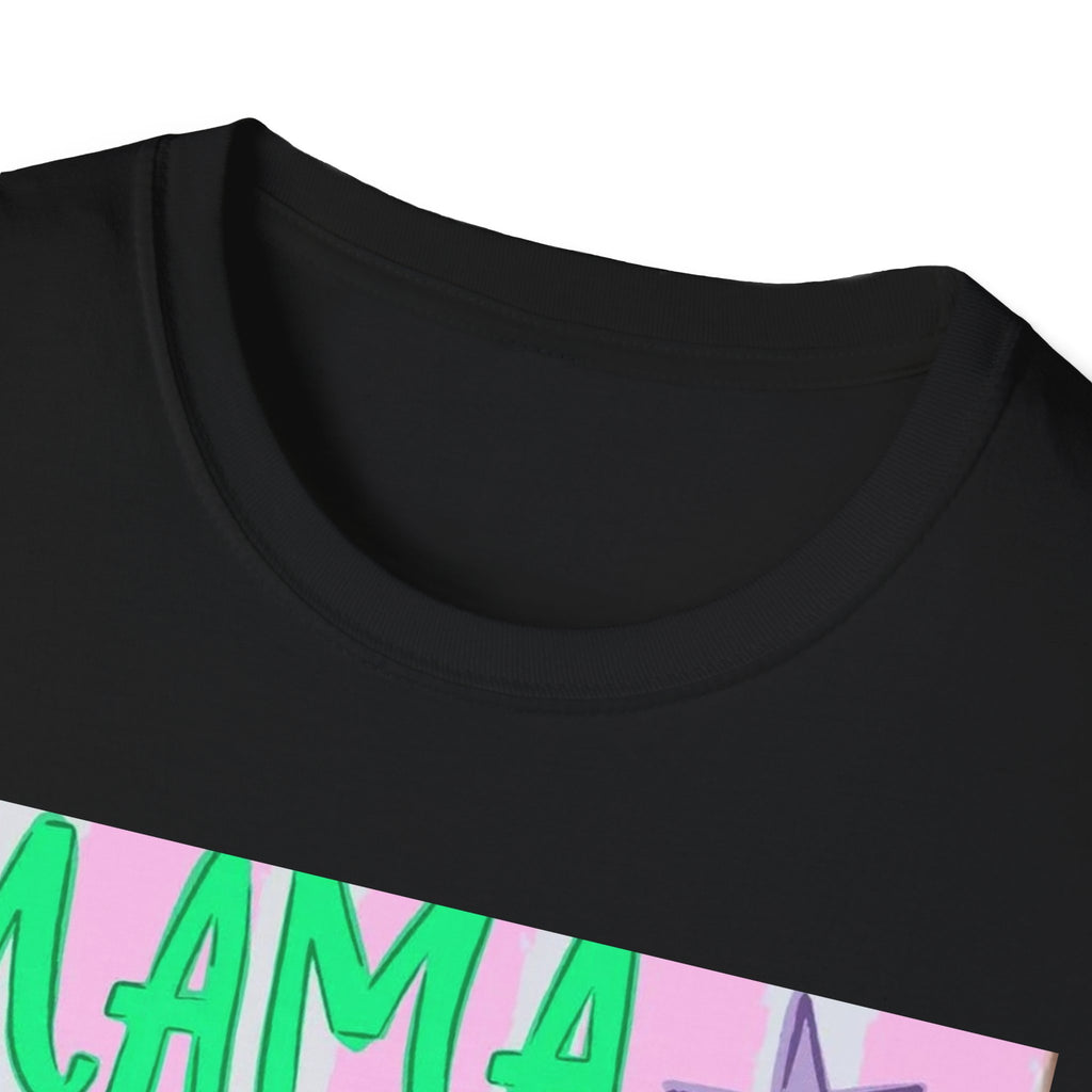 Mamasaurus T-Shirt — Cute Triceratops 'MAMA SAURUS' Graphic Tee for Moms