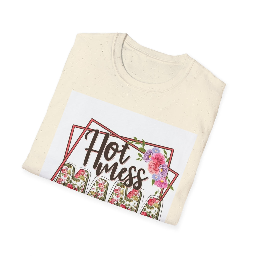Hot Mess Mama Floral T-Shirt
