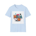 Mama Basketball Graphic T‑Shirt — Colorful Sports Mom Tee