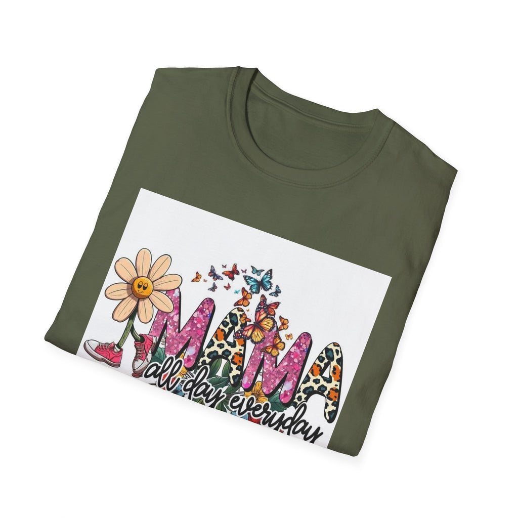 Mama All Day Everyday Floral T-Shirt