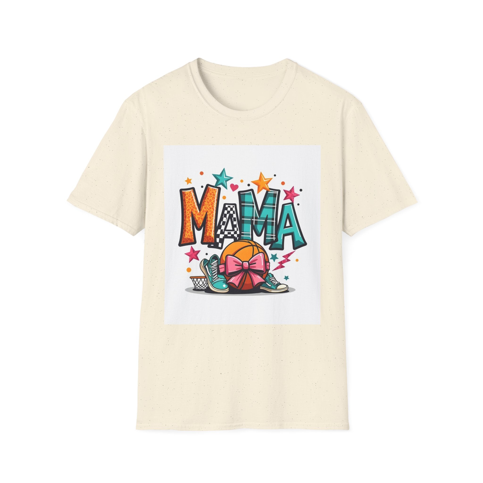 Mama Beach Vibes T-Shirt – Colorful Tropical Mom Graphic Tee
