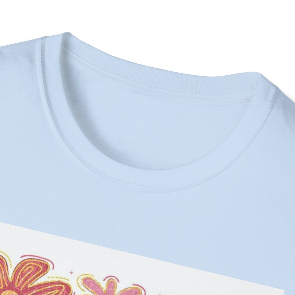 Mama’s Club T‑Shirt — "The Chaos Mom’s Club" Floral Retro Graphic Tee
