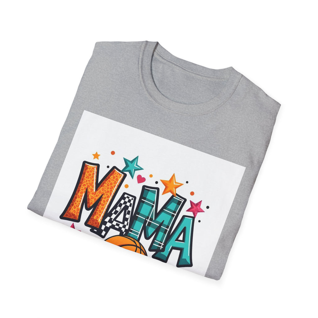 Mama Beach Vibes T-Shirt – Colorful Tropical Mom Graphic Tee
