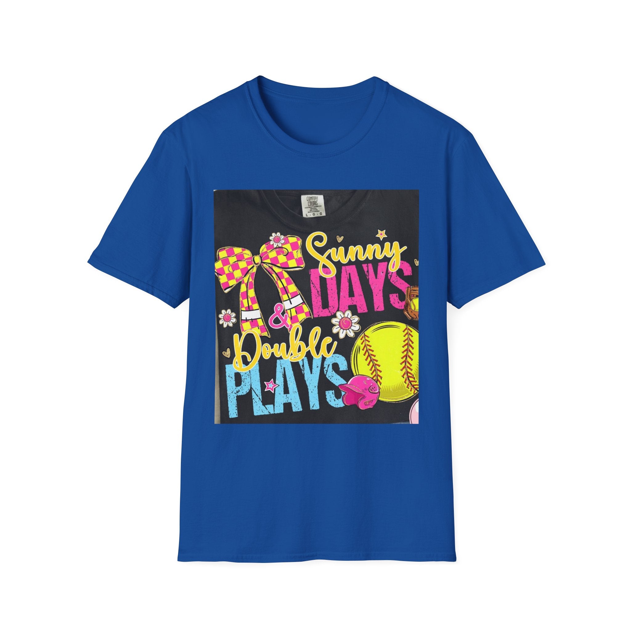 Sunny Days & Double Plays Softball T-Shirt