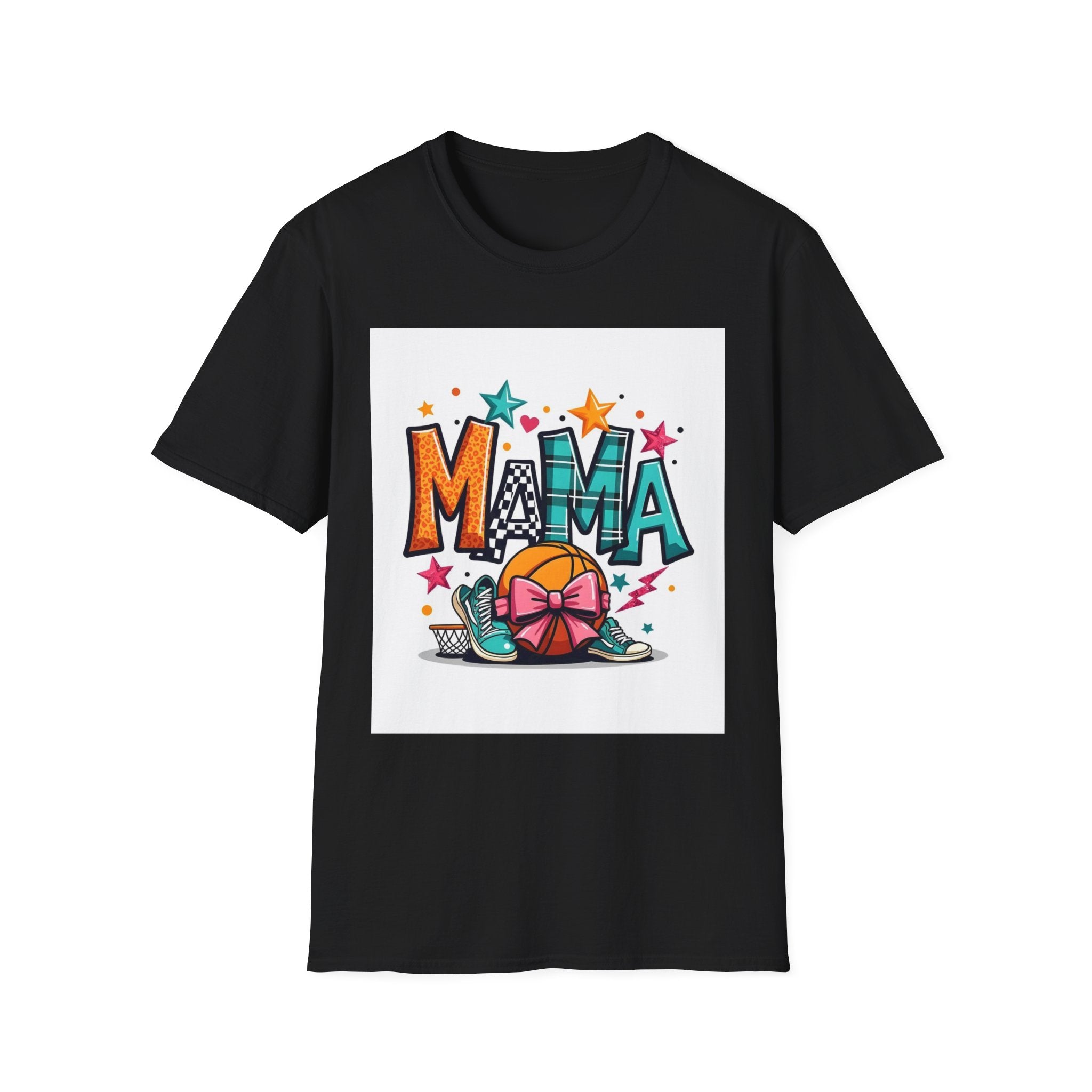 Mama Beach Vibes T-Shirt – Colorful Tropical Mom Graphic Tee