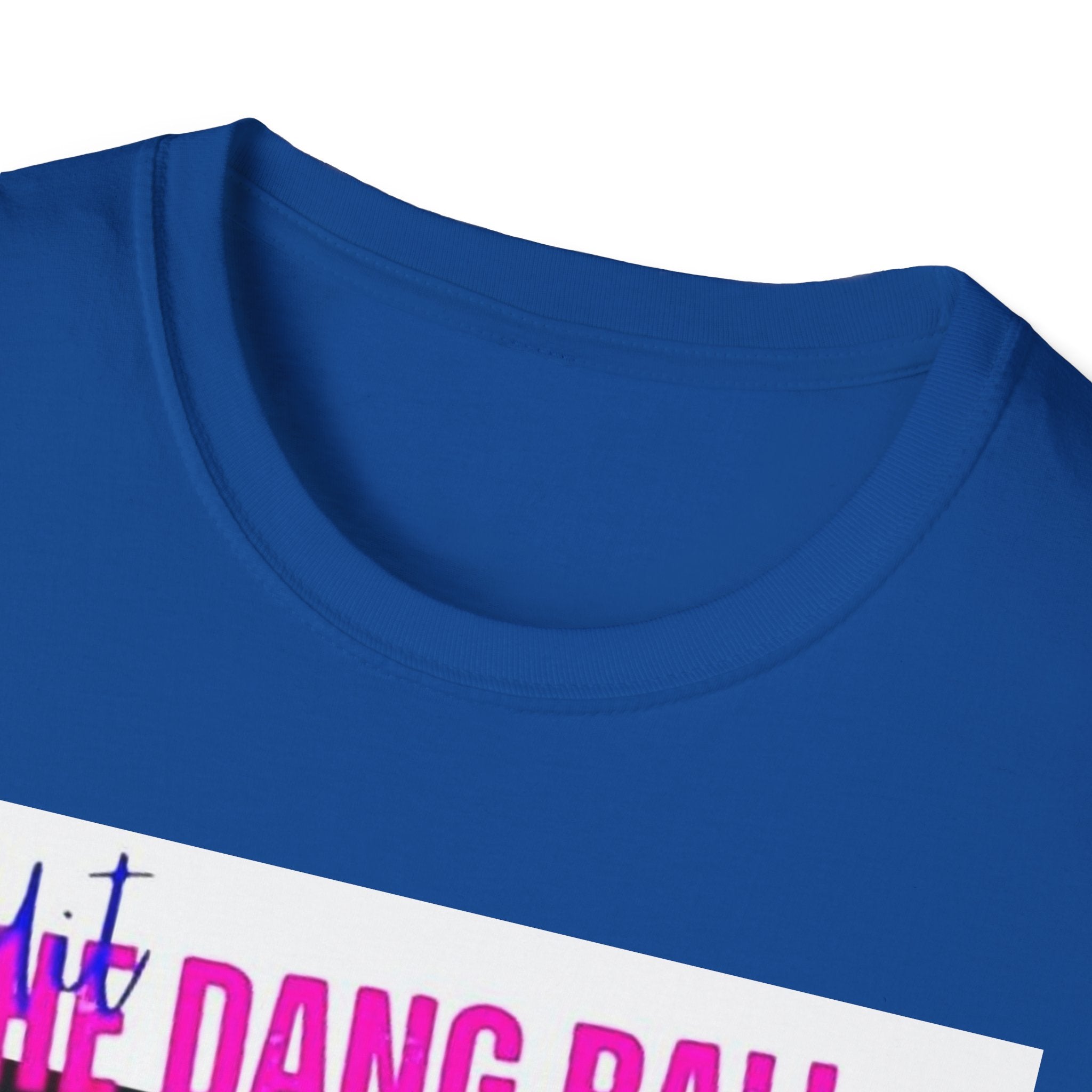 Baseball Retro Graphic T-Shirt — “We Dang Ball” Vintage Player Design
