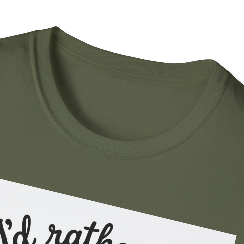 I’d Rather Be Thrifting T-Shirt — Vintage Thrift Store Duck Graphic Tee