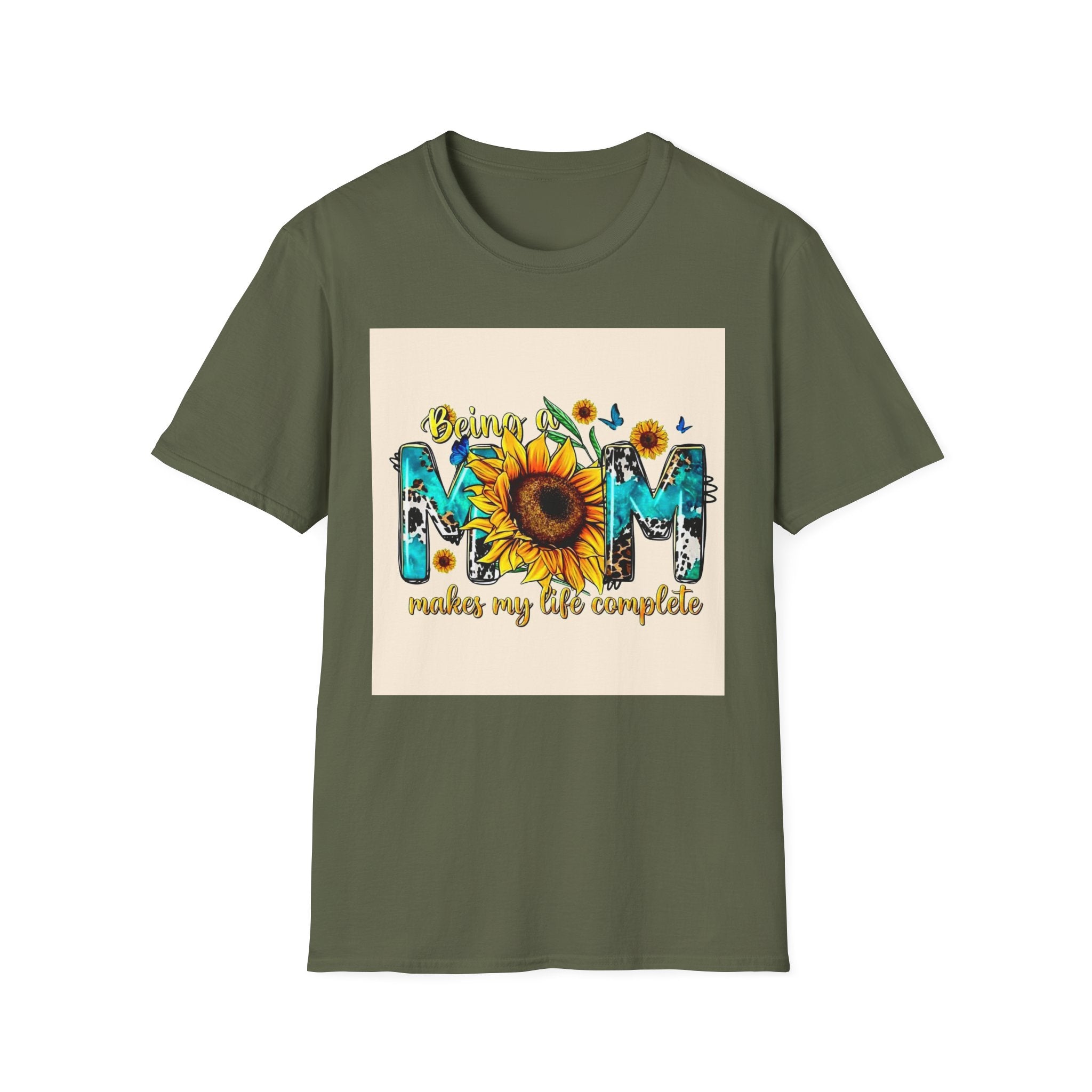 Mom Makes My Life Complete Sunflower T-Shirt