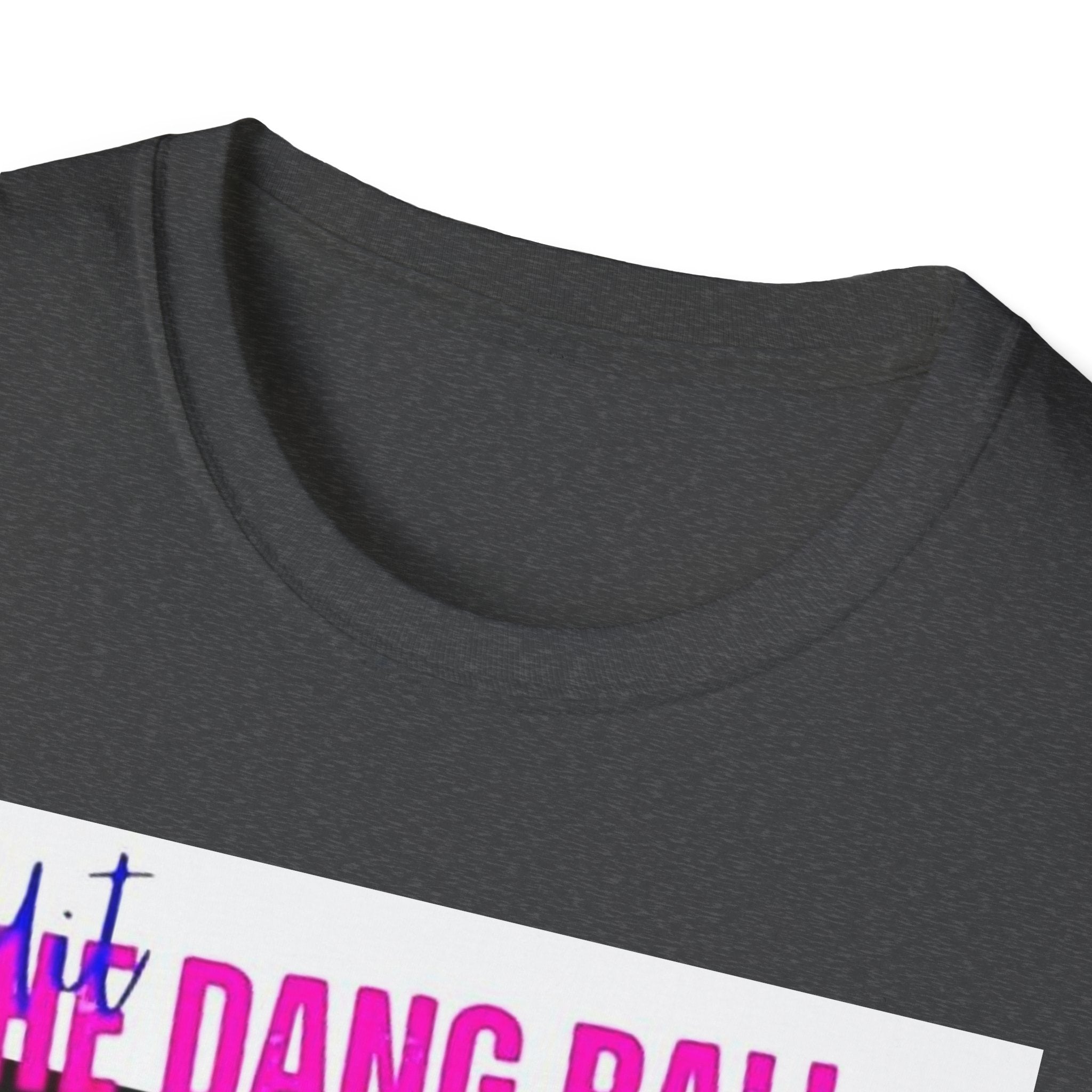 Baseball Retro Graphic T-Shirt — “We Dang Ball” Vintage Player Design
