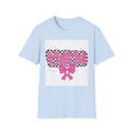 Mama Pink Checker Bow T-Shirt