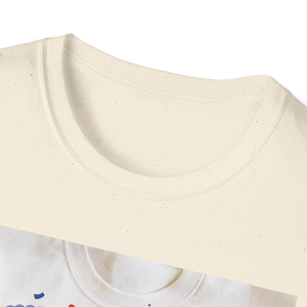 Patriotic Fourth of July Graphic T-Shirt — Red, White & Blue USA Party Design